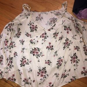 American eagle long sleeve blouse